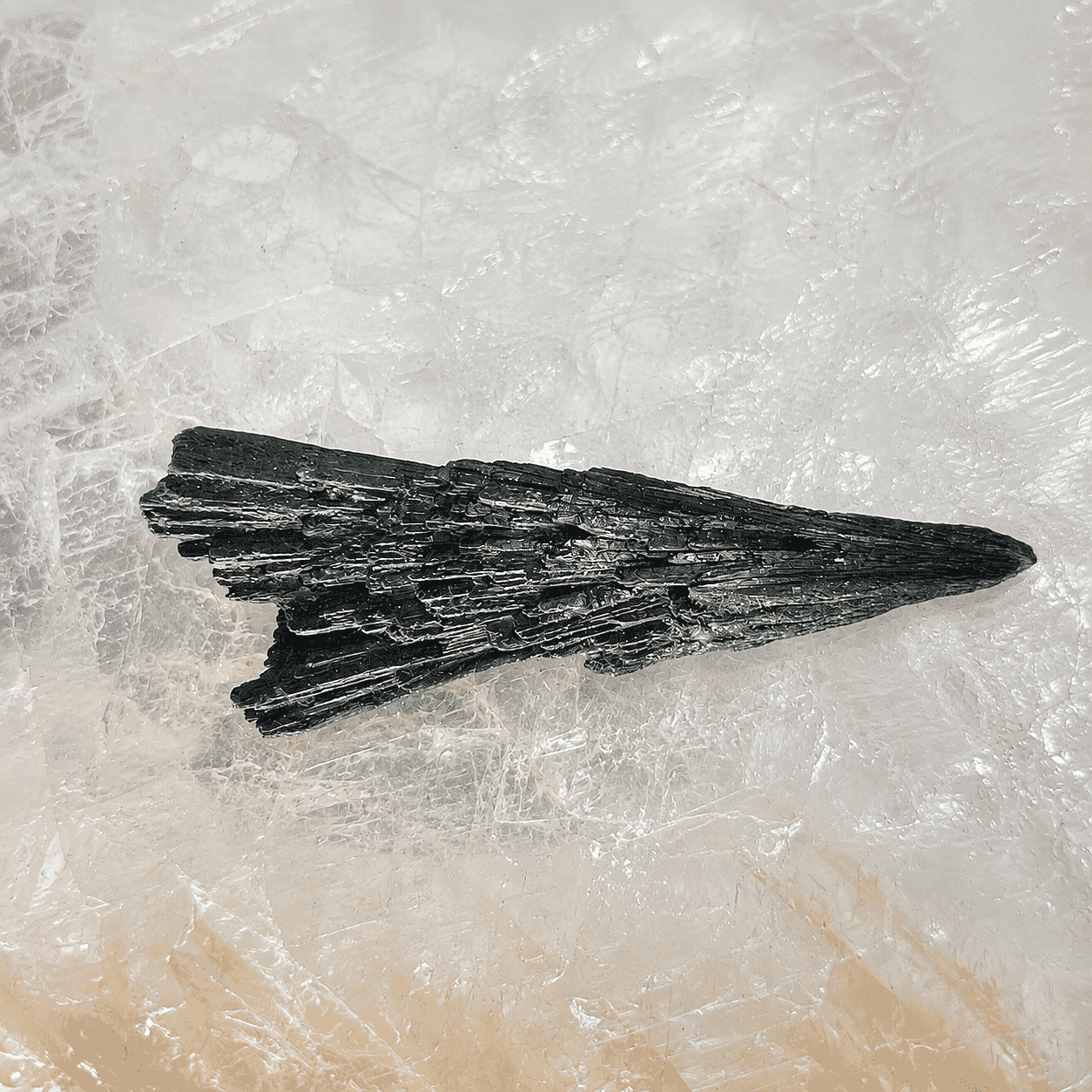 Natural Black Kyanite Spear 2-3 Approx 165Ctw