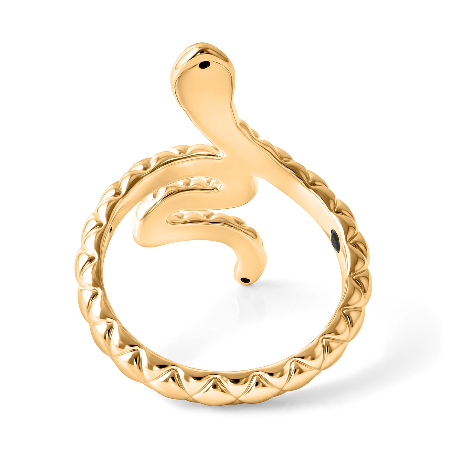 GP Snake Ring in 14K Yellow Gold (Size 5.0) 1.30 Grams
