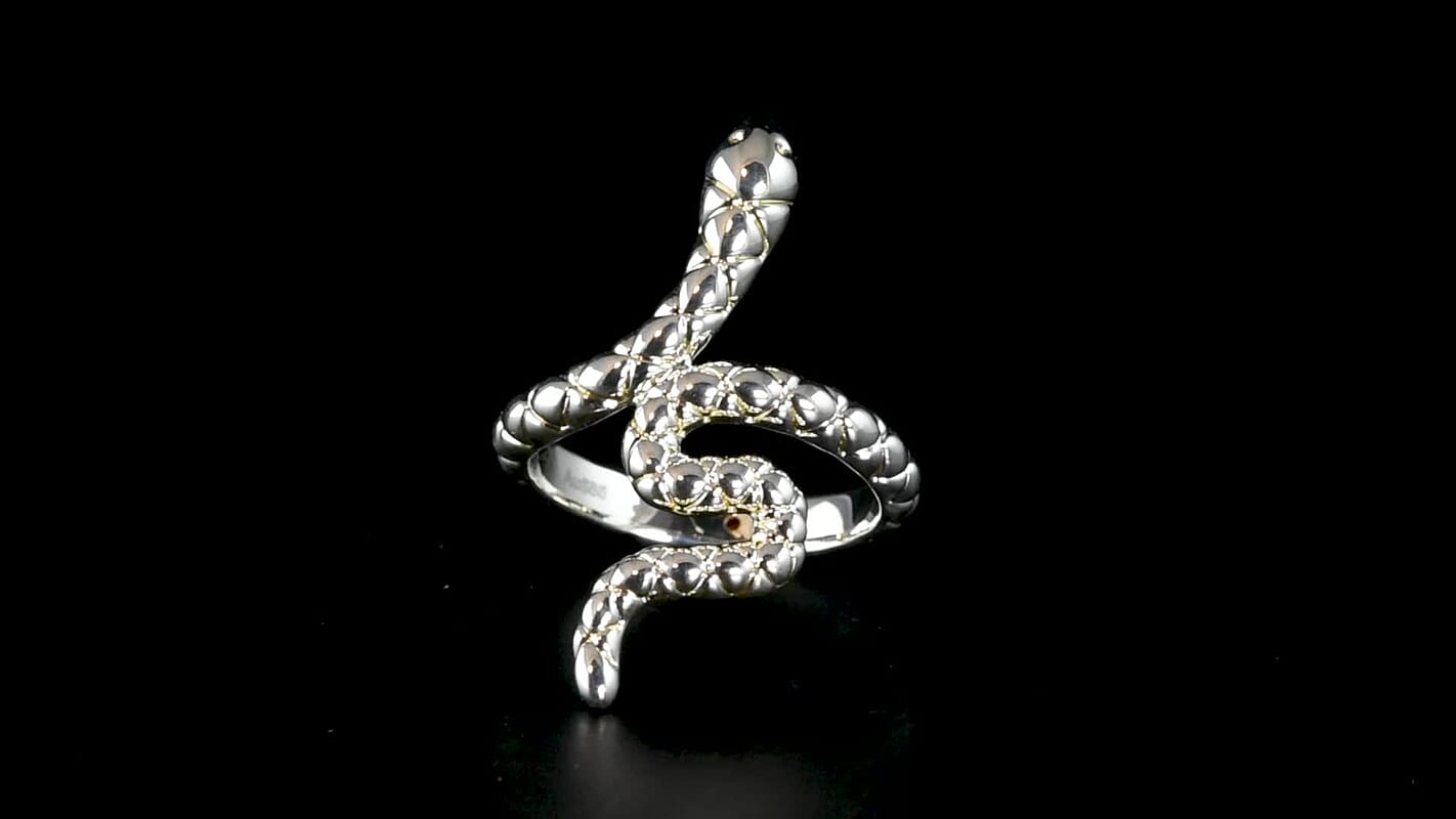 GP 14K Yellow Gold Snake Ring (Size 10.0) (1.30 g)