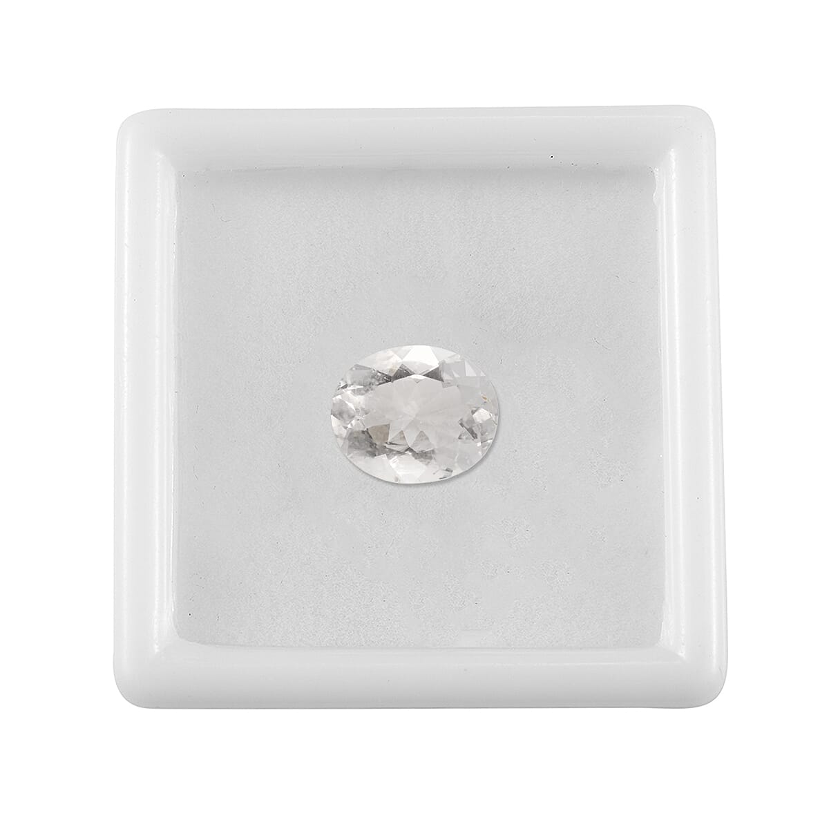 Hyalite Opal (Ovl 11x9 mm) 2.28 ctw