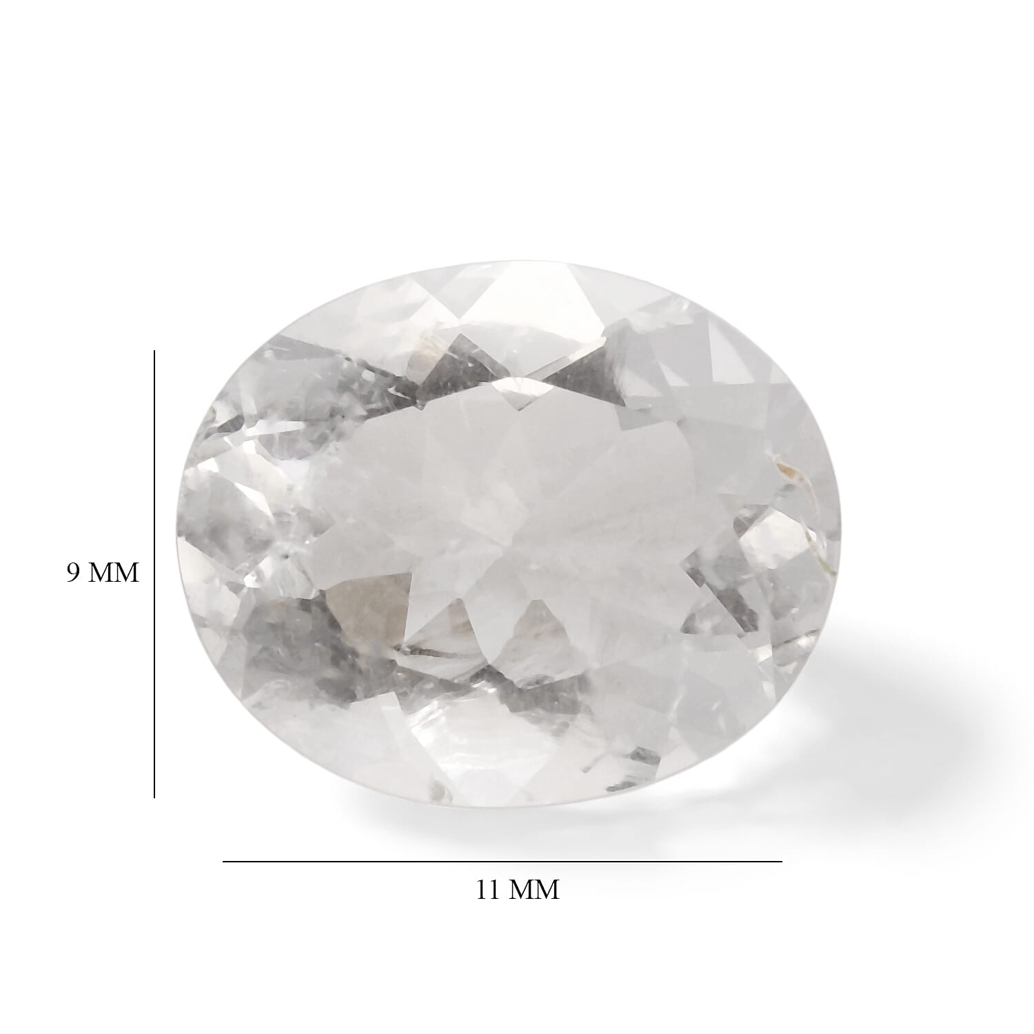 Hyalite Opal (Ovl 11x9 mm) 2.28 ctw
