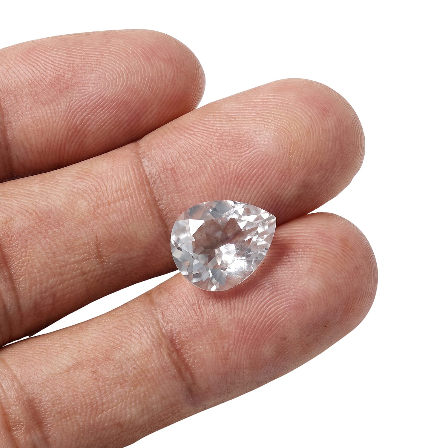 Hyalite Opal (Pear 12x10 mm) 2.40 ctw