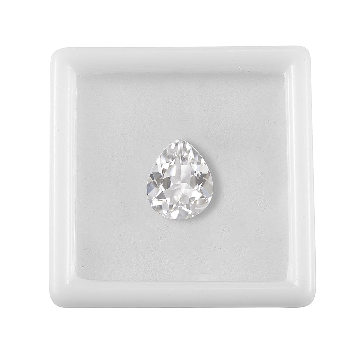 Hyalite Opal (Pear 12x10 mm) 2.40 ctw