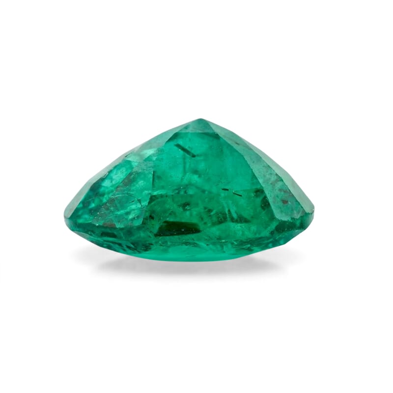 Certified and Appraised AAAA Kagem Zambian Emerald (Fancy Free Size) 3.50 ctw