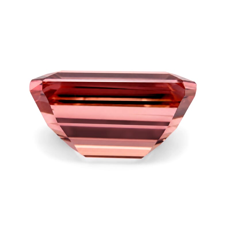 AAAA Padparadscha Tourmaline (Oct 7x5 mm) 0.80 ctw