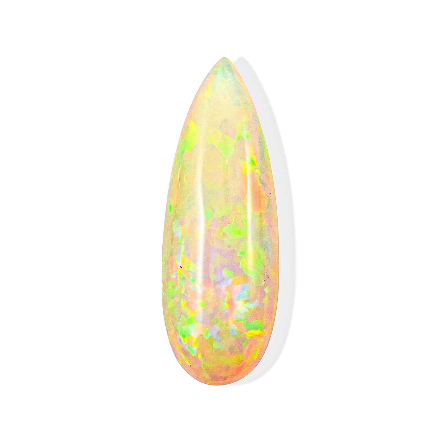Certified and Appraised AAAA Ethiopian Welo Opal (Pear Free Size) 20.00 ctw