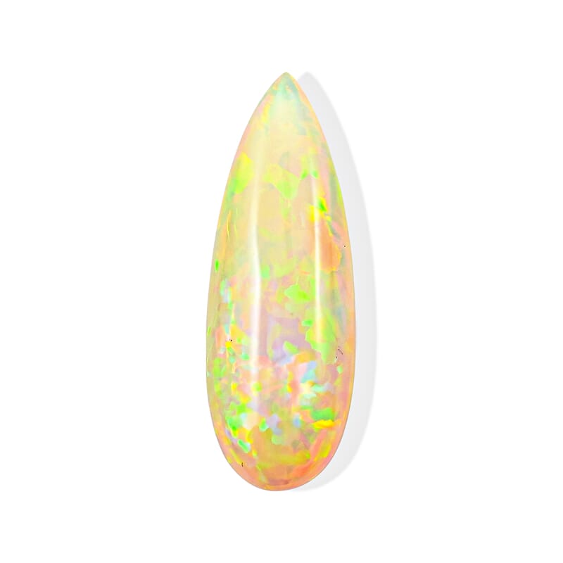 Certified and Appraised AAAA Ethiopian Welo Opal (Pear Free Size) 20.00 ctw
