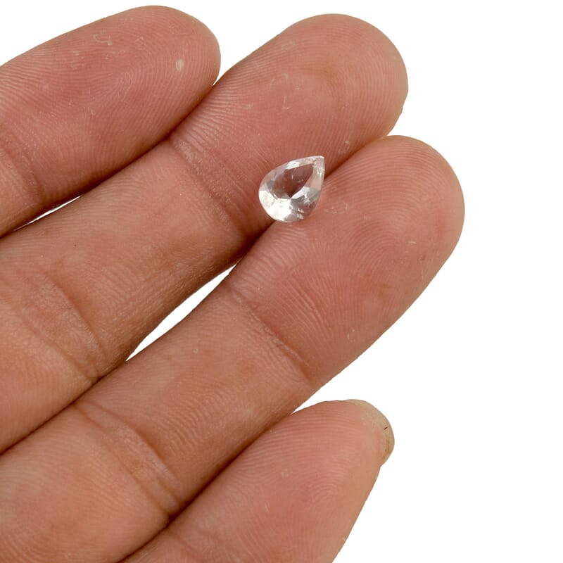 Hyalite Opal (Pear 8x6 mm) 0.64 ctw
