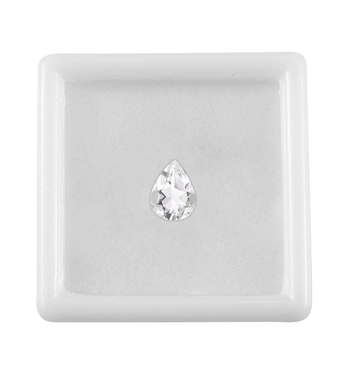 Hyalite Opal (Pear 8x6 mm) 0.64 ctw