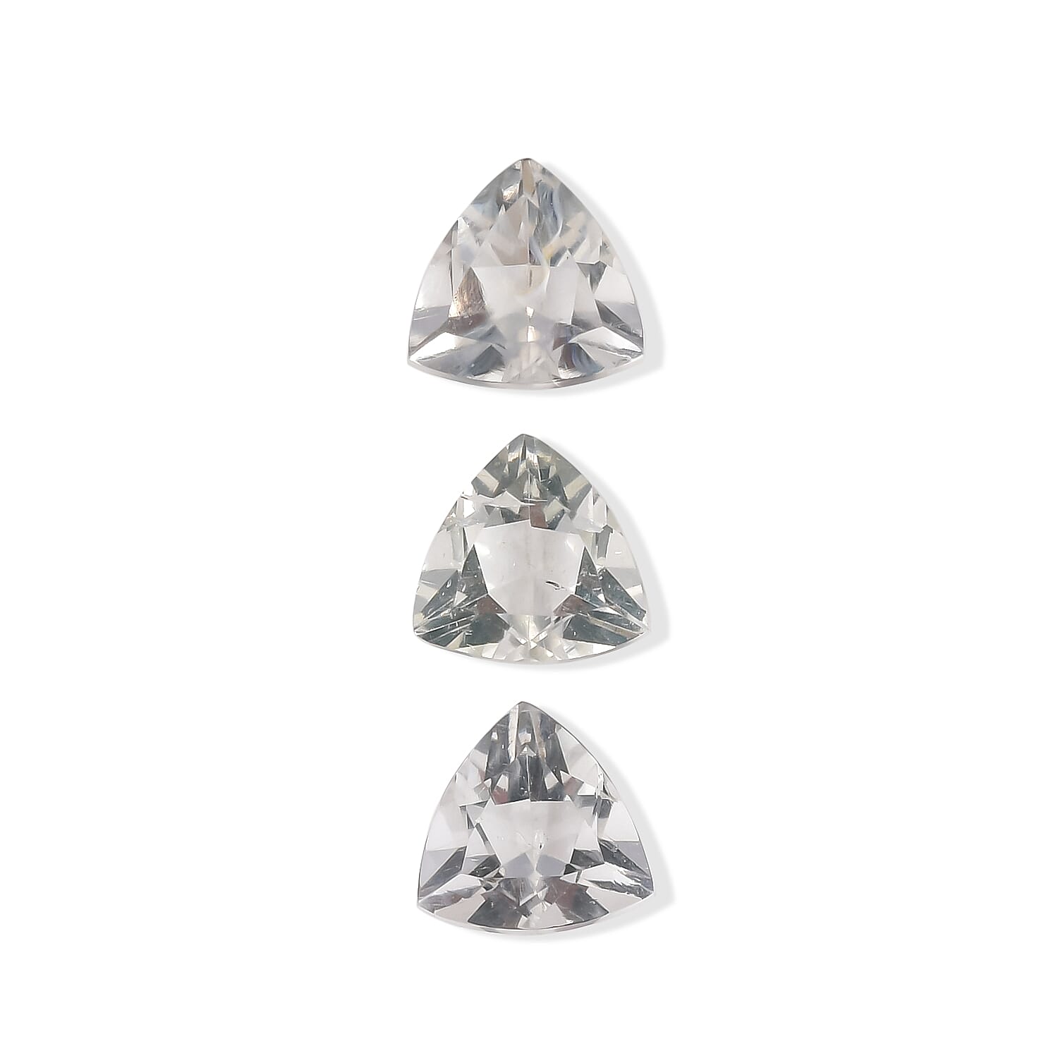 Hyalite Opal Set of 3 (Trl 5 mm) 0.61 ctw