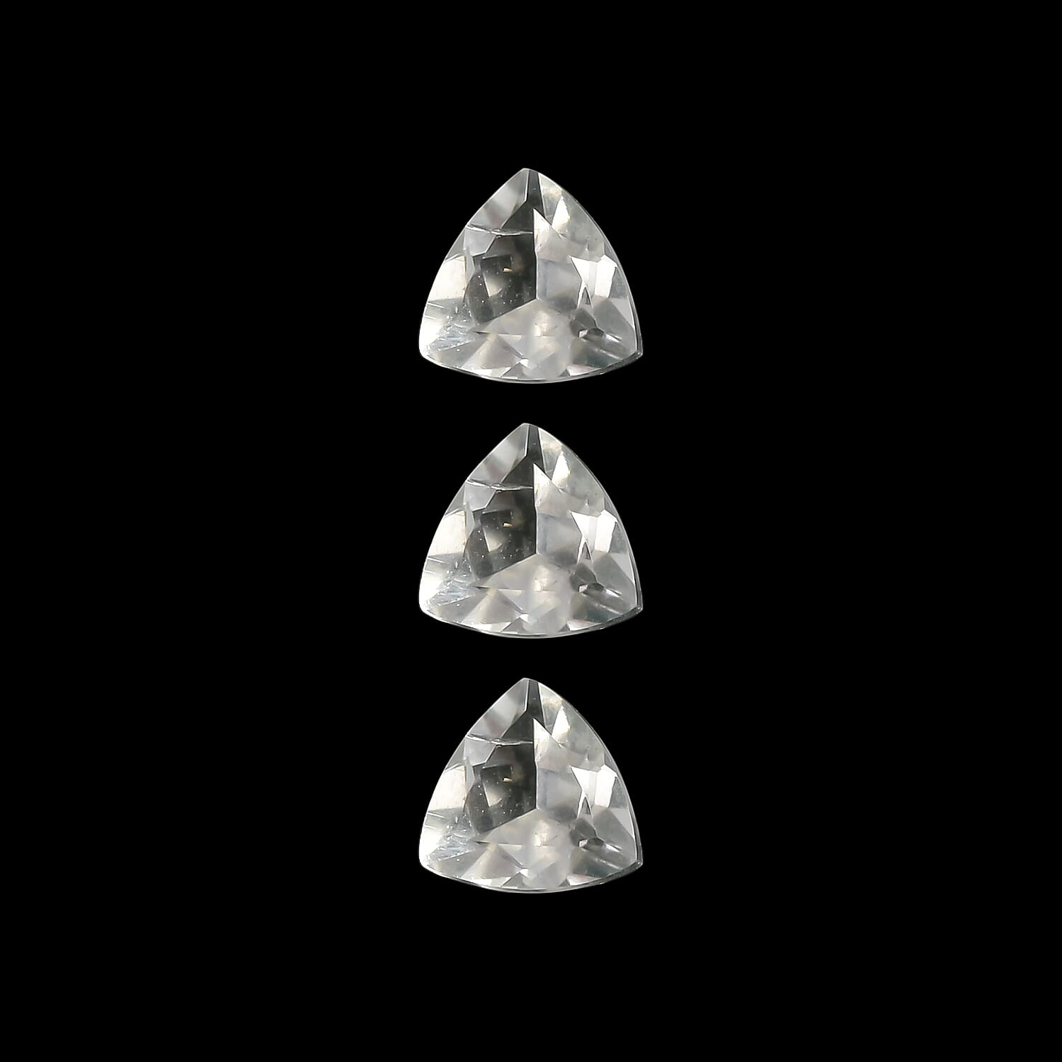 Hyalite Opal Set of 3 (Trl 5 mm) 0.61 ctw