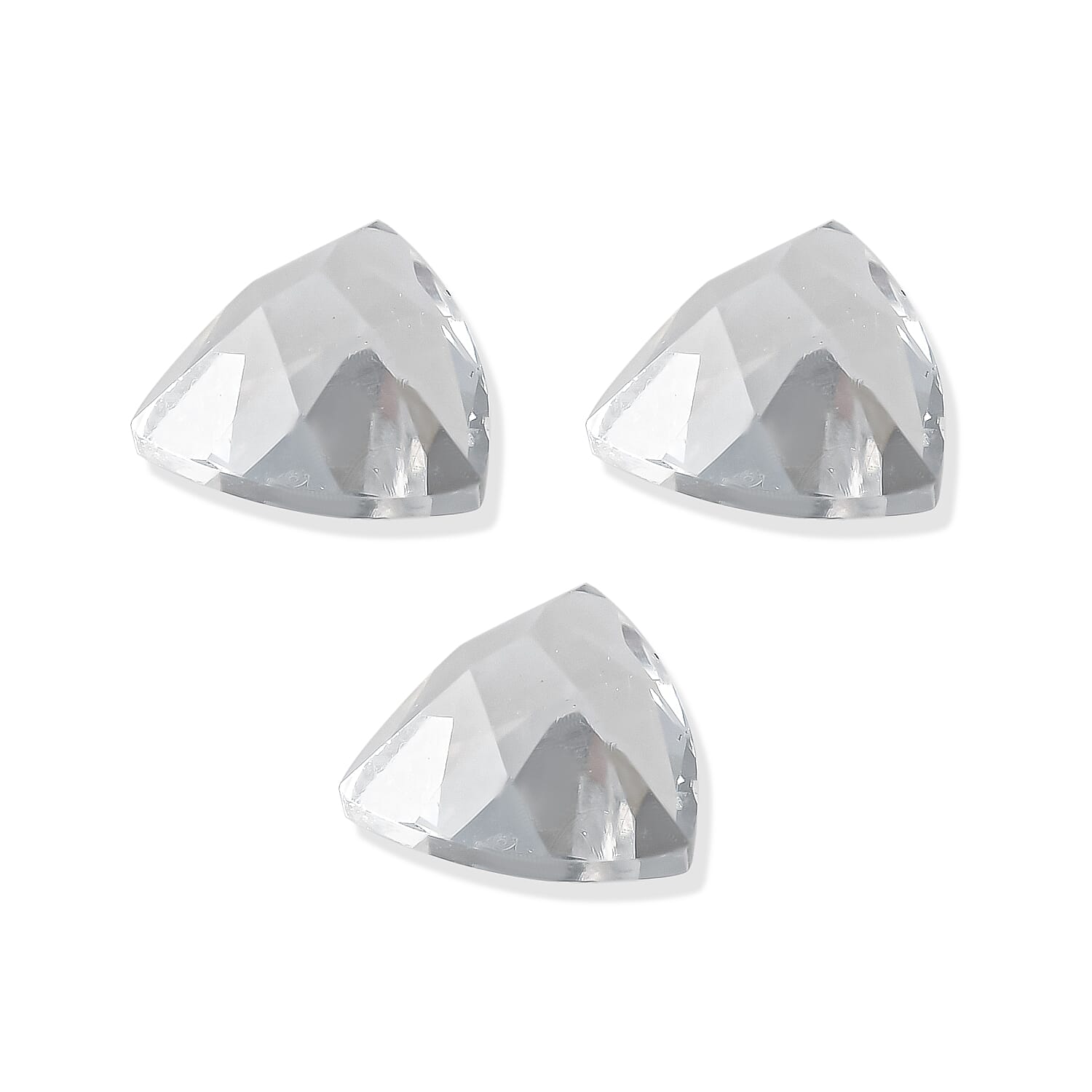 Hyalite Opal Set of 3 (Trl 5 mm) 0.61 ctw
