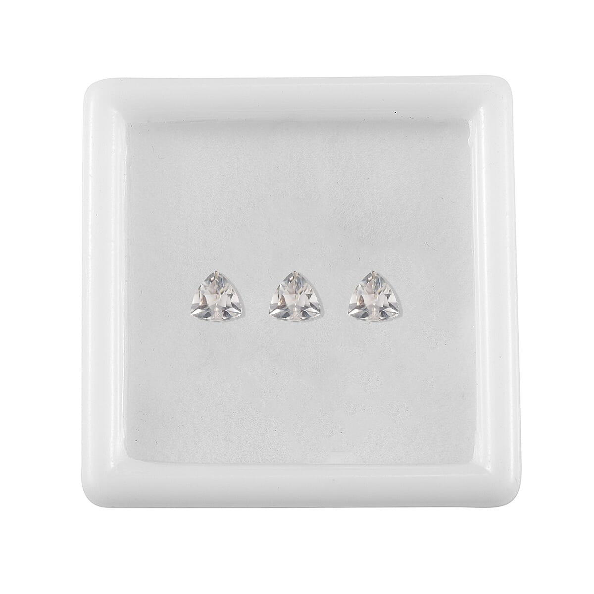Hyalite Opal Set of 3 (Trl 5 mm) 0.61 ctw