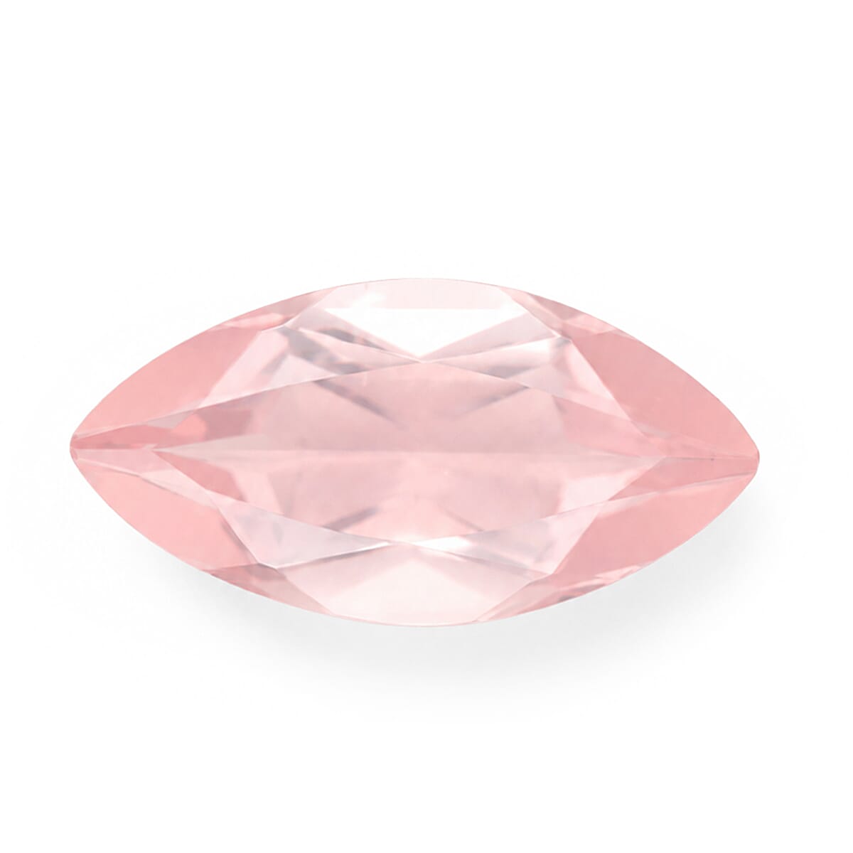 AA Rose Quartz (Mrq 12x6 mm) 1.40 ctw