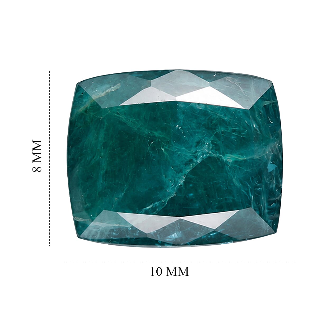 Teal Grandidierite (Cush 10x8 mm) 2.69 ctw