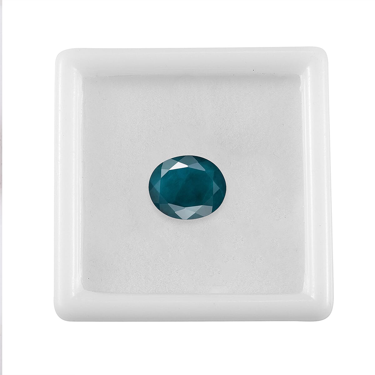 Teal Grandidierite (Ovl 12x10 mm) 3.85 ctw