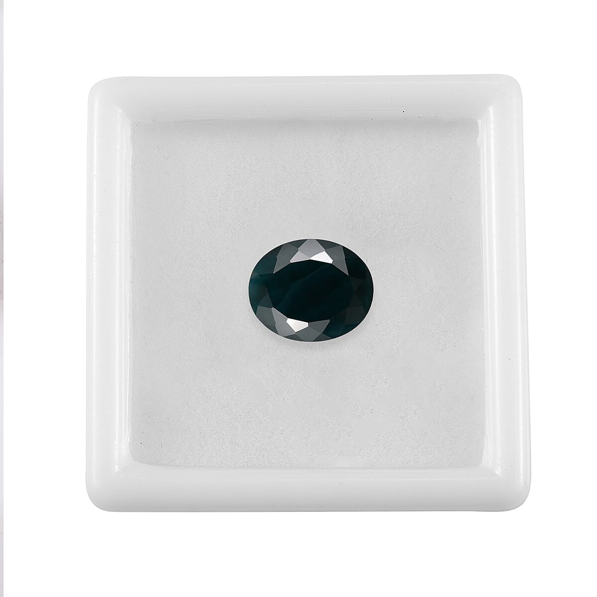 AA Teal Grandidierite (Ovl 12x10 mm) 4.27 ctw