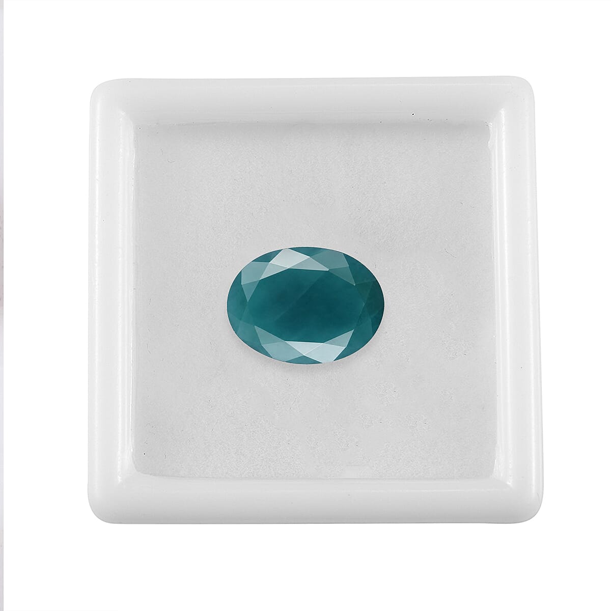 Teal Grandidierite (Ovl 14x10 mm) 4.87 ctw