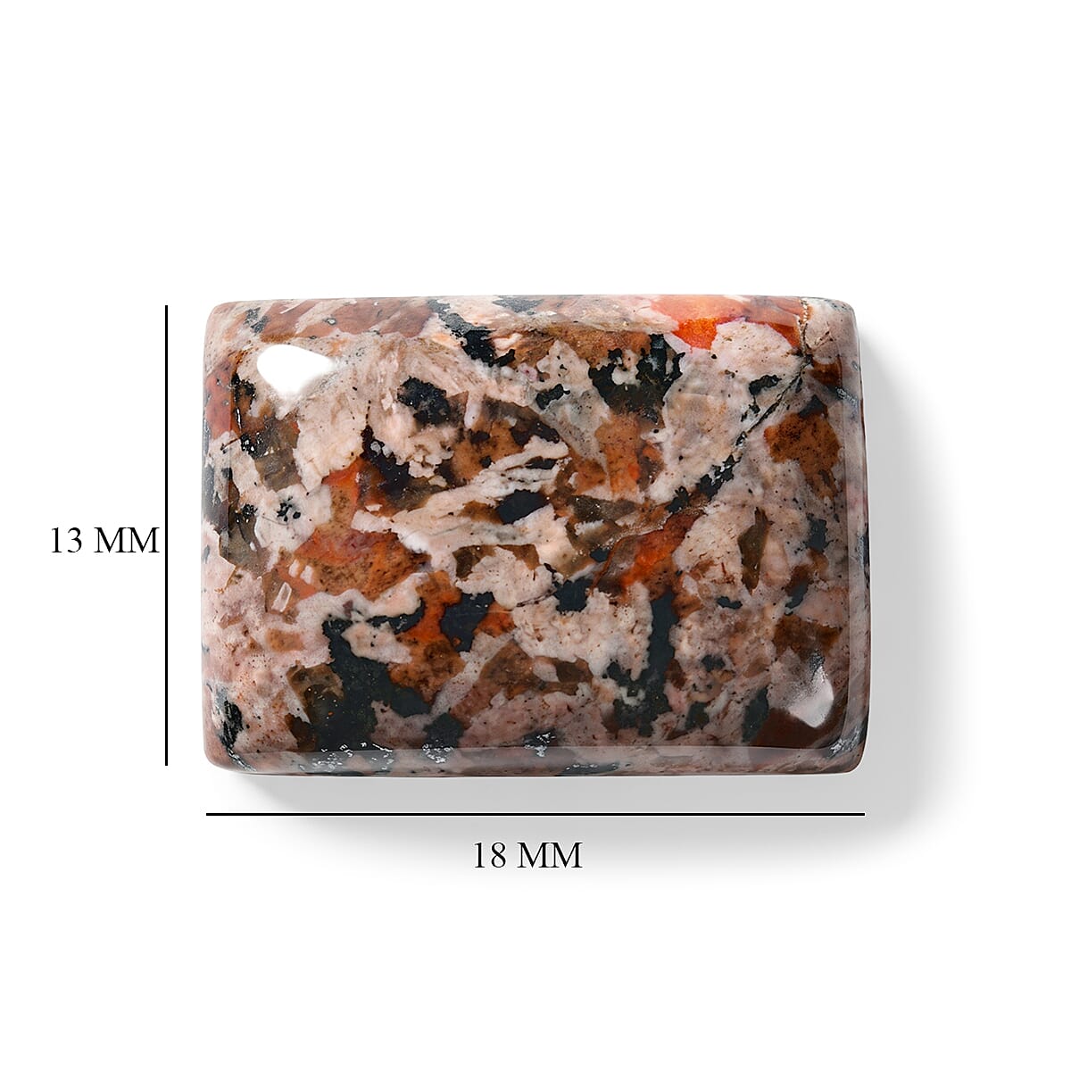 Yooperlite (Bgt 18x13 mm) 13.36 ctw
