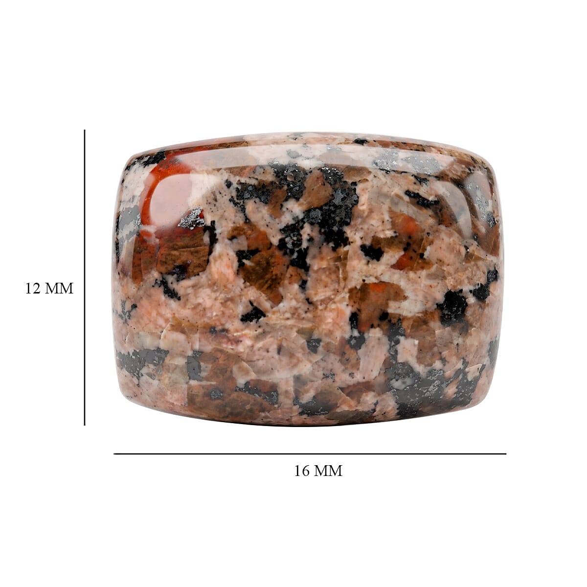 Yooperlite (Cush 16x12 mm) 9.34 ctw