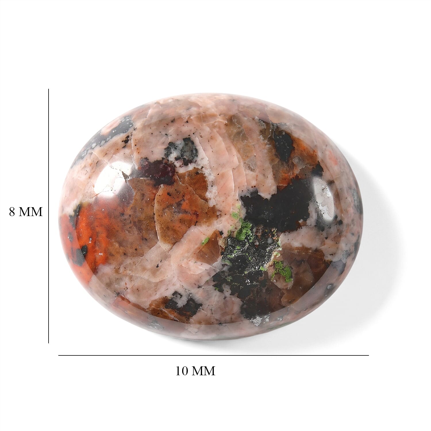 Yooperlite (Ovl 10x8 mm) 2.03 ctw