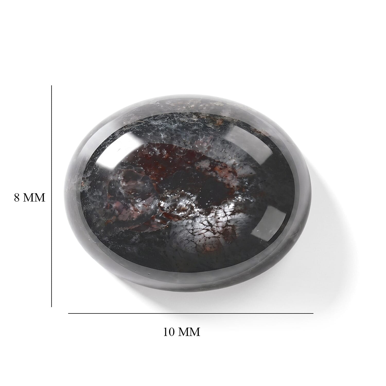 AA Yooperlite (Ovl 10x8 mm) 2.19 ctw