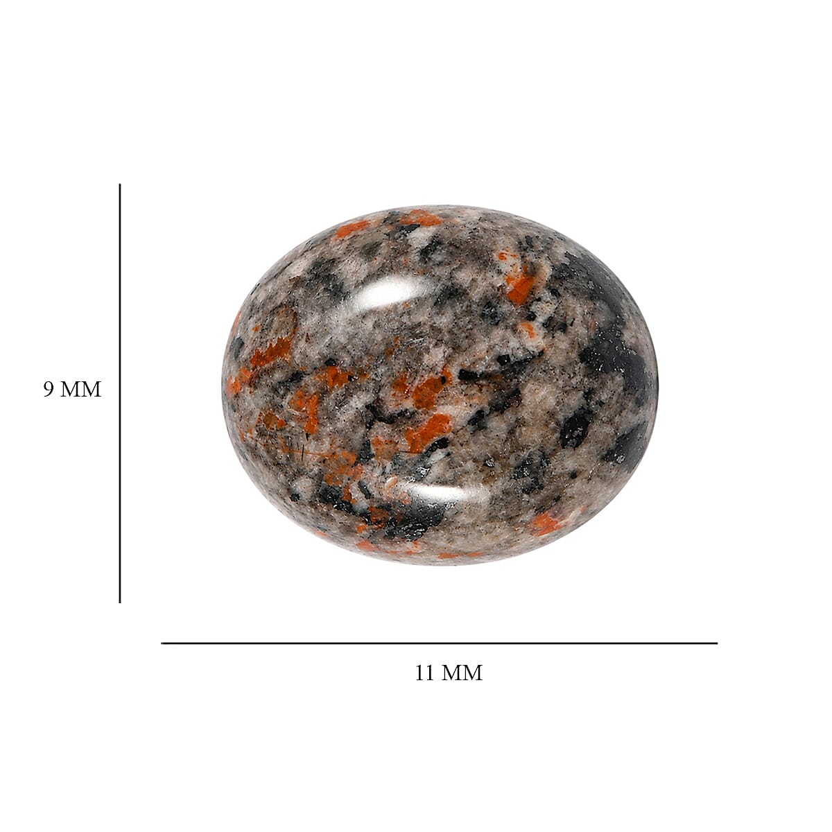 AA Yooperlite (Ovl 11x9 mm) 2.88 ctw