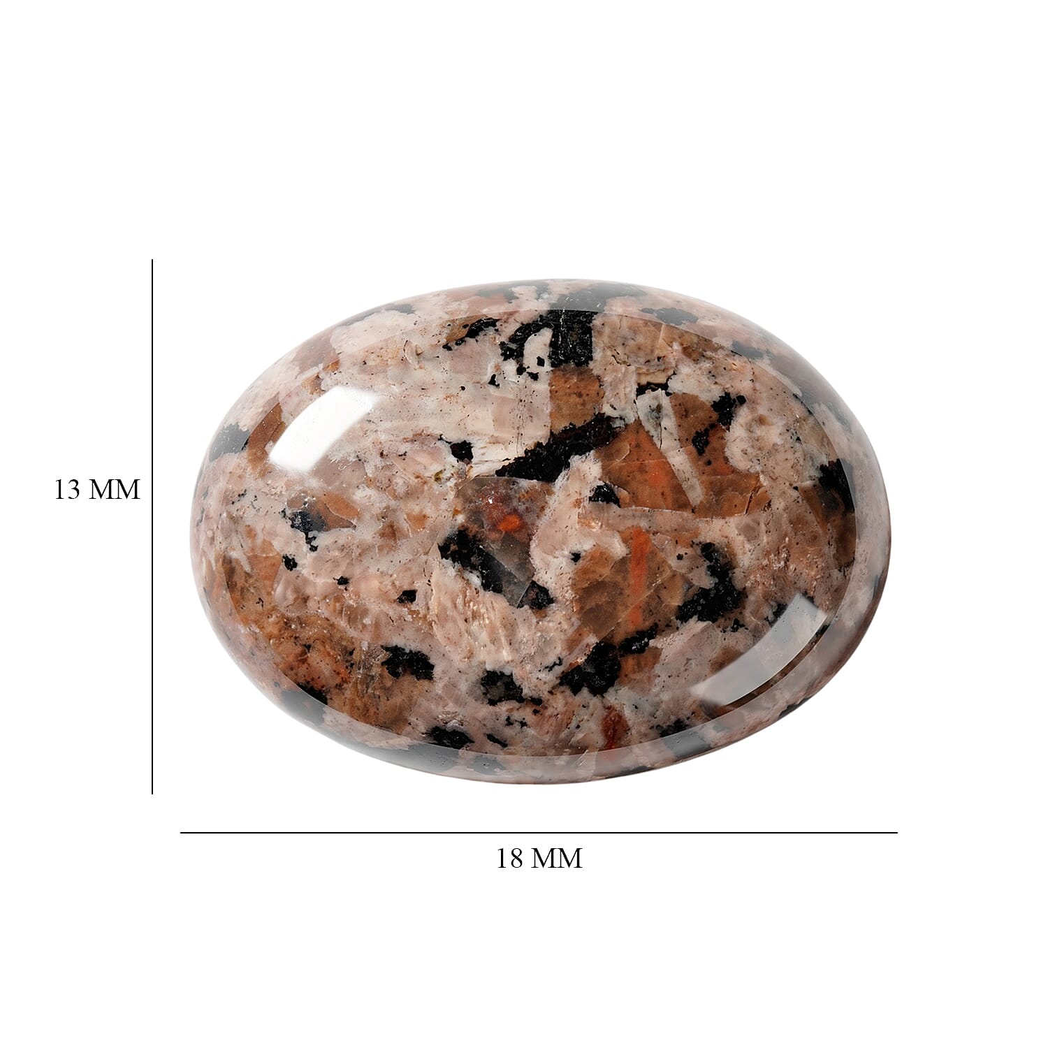 Yooperlite (Ovl 18x13 mm) 11.38 ctw