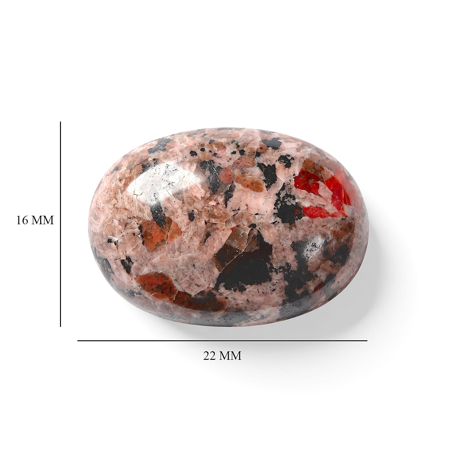 Yooperlite (Ovl 22x16 mm) 16.82 ctw
