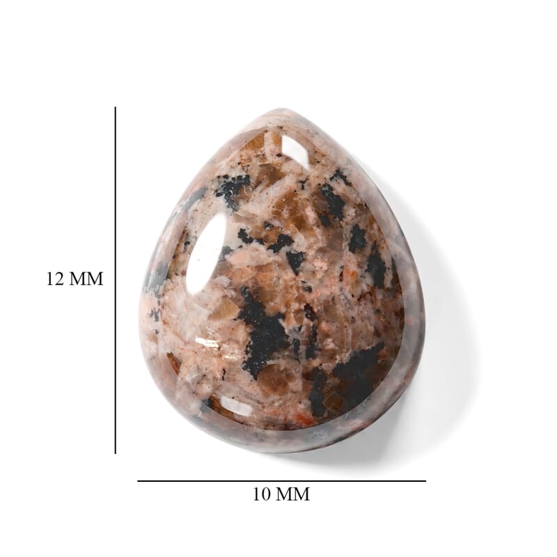 Yooperlite (Pear 12x10 mm) 3.74 ctw