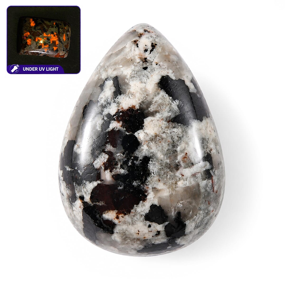 AA Yooperlite (Pear 14x10 mm) 4.75 ctw