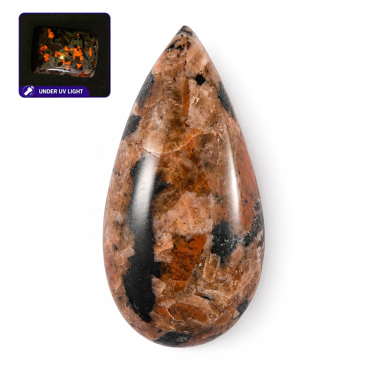Yooperlite (Pear 14x7 mm) 2.44 ctw