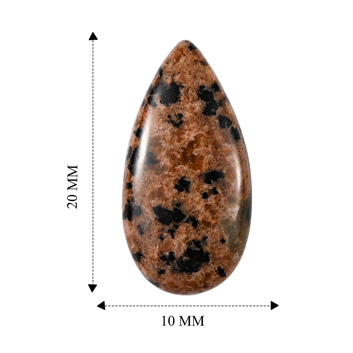 Yooperlite (Pear 20x10 mm) 6.95 ctw