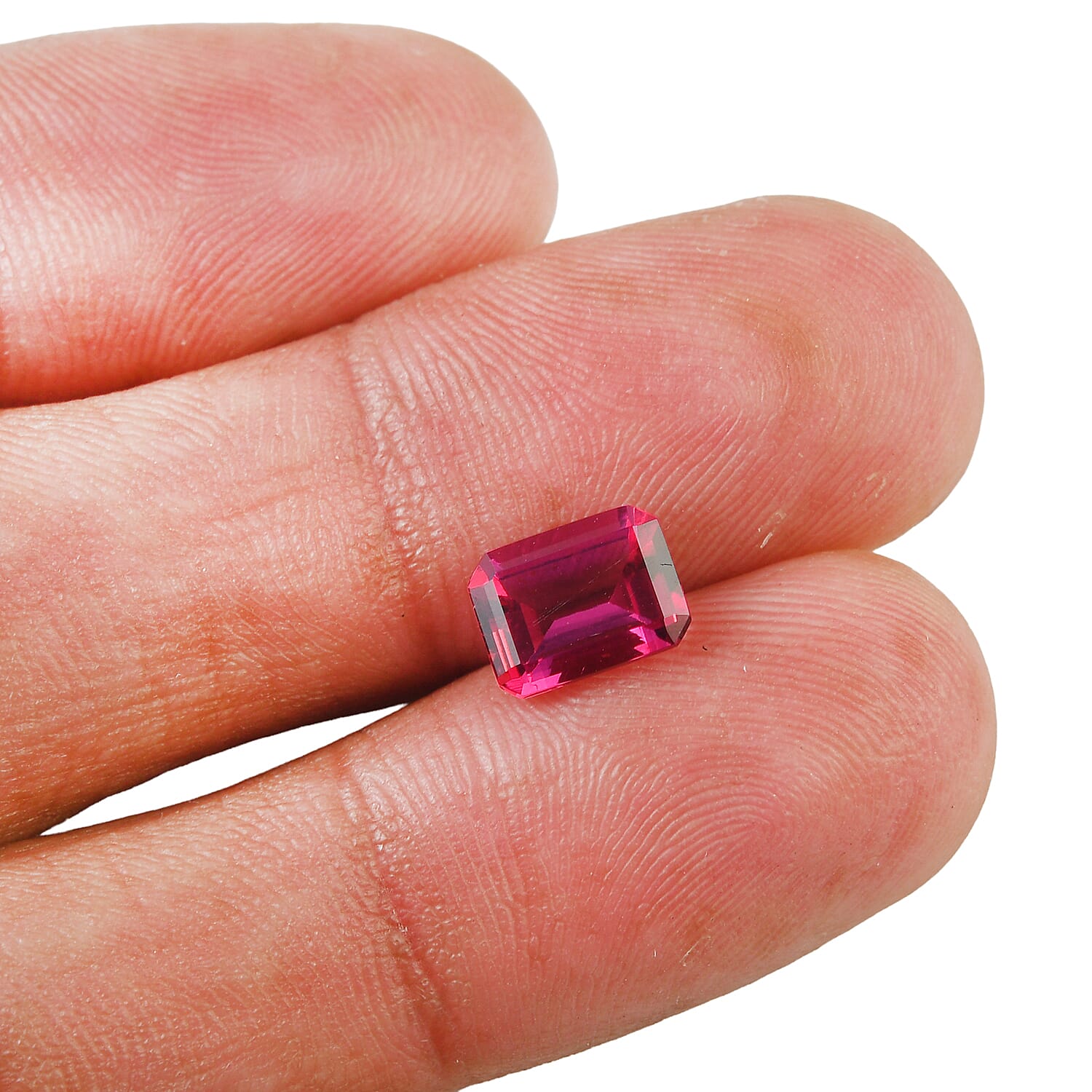 AAA Lab Grown Bixbite Set of 2 (Oct 8x6 mm) 2.75 ctw