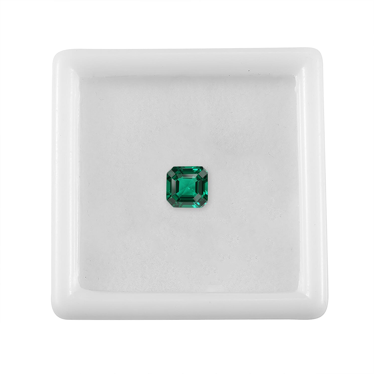 AA Lab Grown Emerald (Oct 6x6 mm) 0.73 ctw