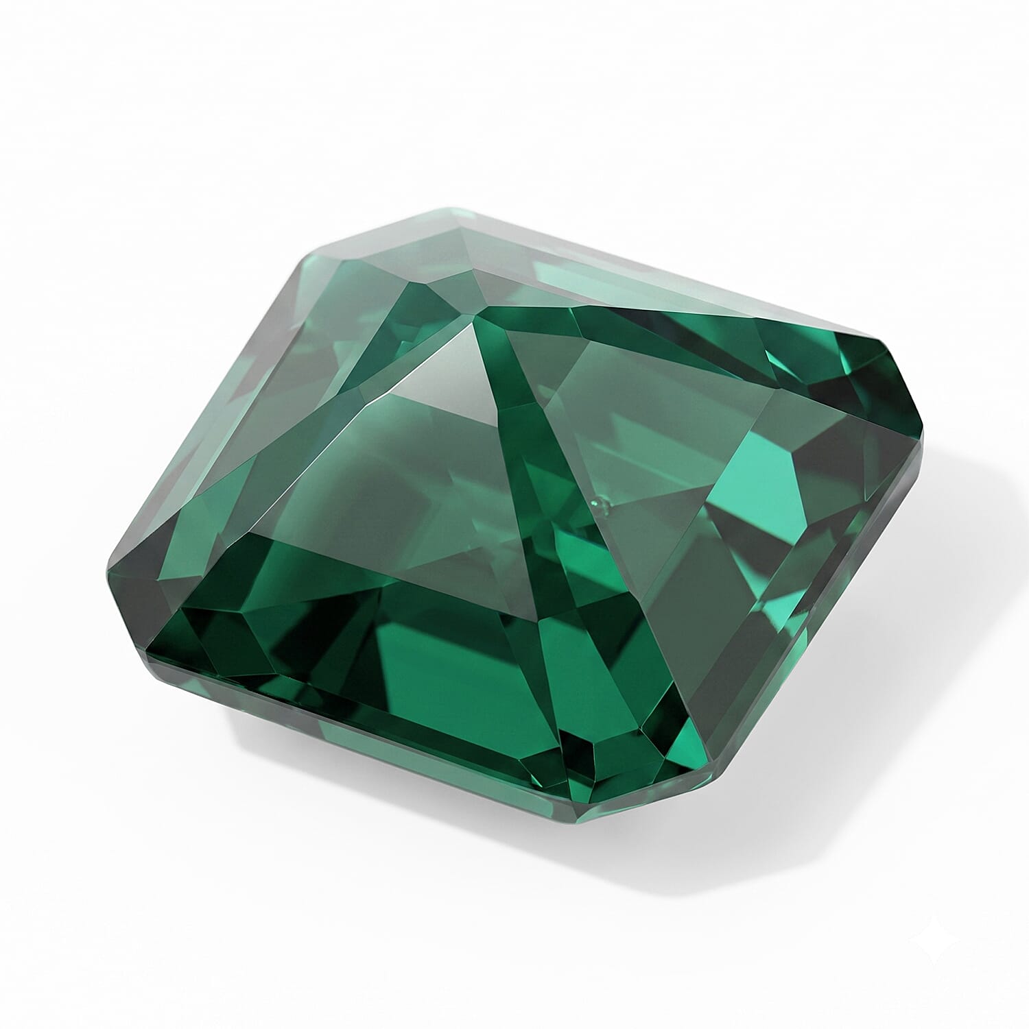 AA Lab Grown Emerald (Ovl 7x5 mm) 1.18 ctw