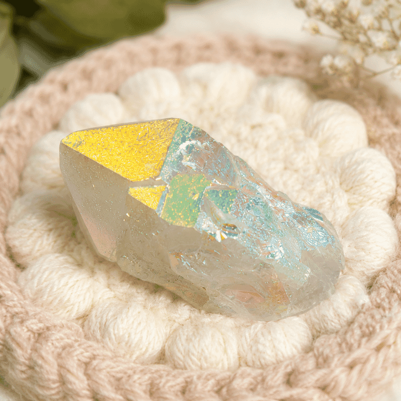 Angel Aura Candle Quartz 2-3 615 ctw