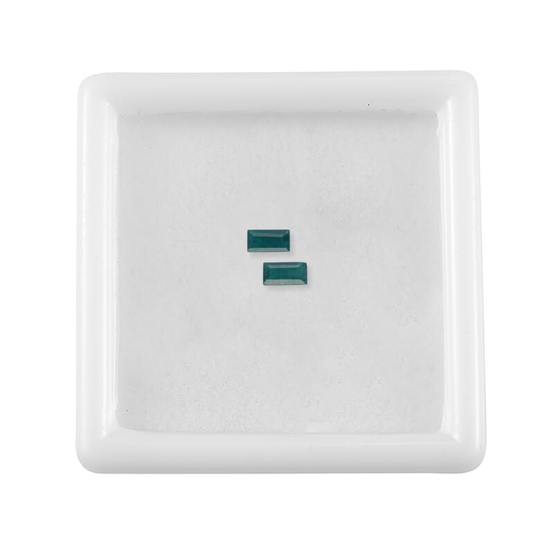 Teal Grandidierite (Bgt 4x2 mm) 0.20 ctw