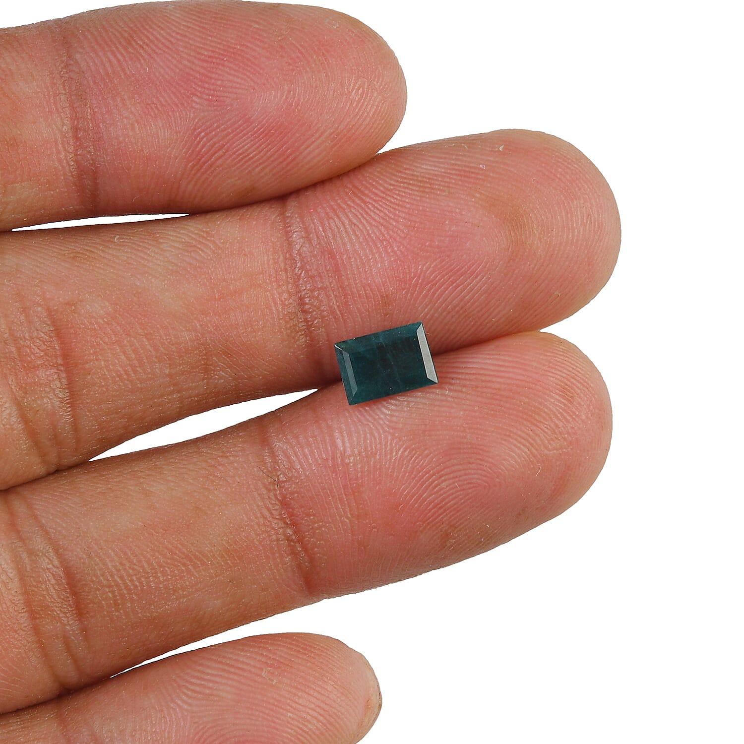 Teal Grandidierite (Bgt 7x5 mm) 0.92 ctw