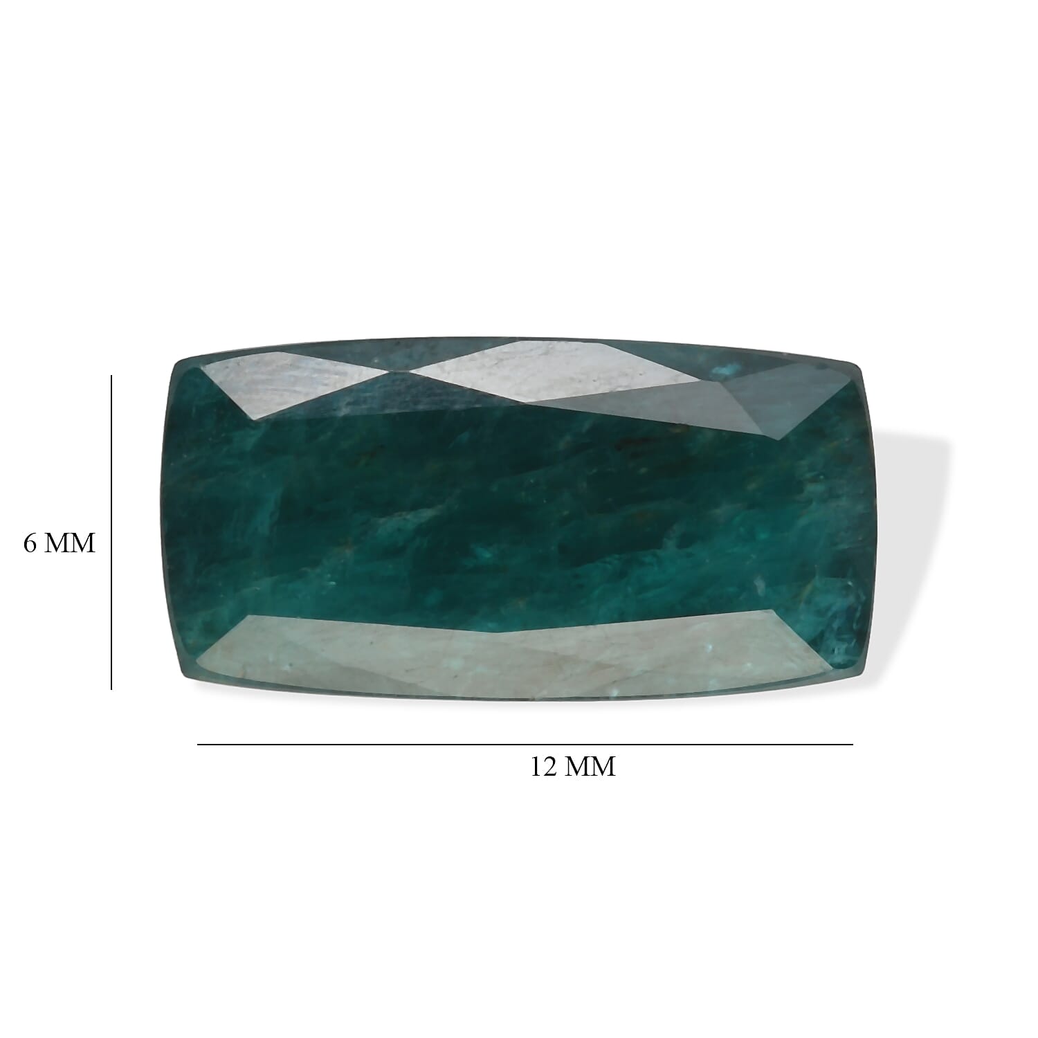 Teal Grandidierite (Cush 12x6 mm) 2.14 ctw
