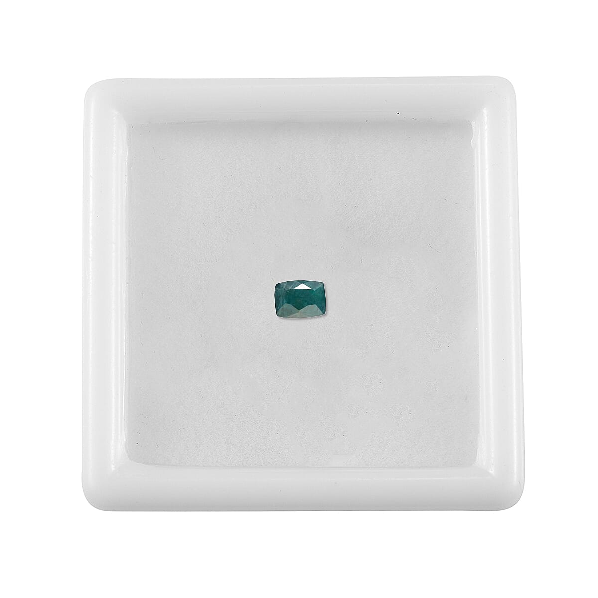 Teal Grandidierite Set of 3 (Cush 4x3 mm) 0.48 ctw