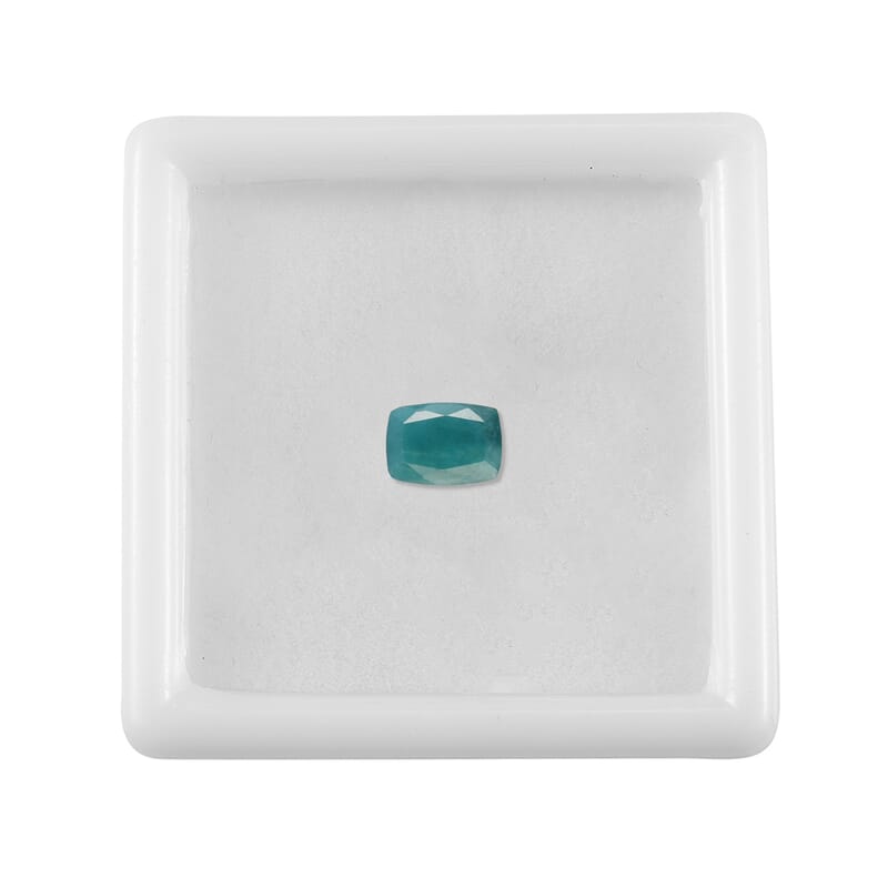 Teal Grandidierite Set of 2 (Cush 7x5 mm) 1.58 ctw