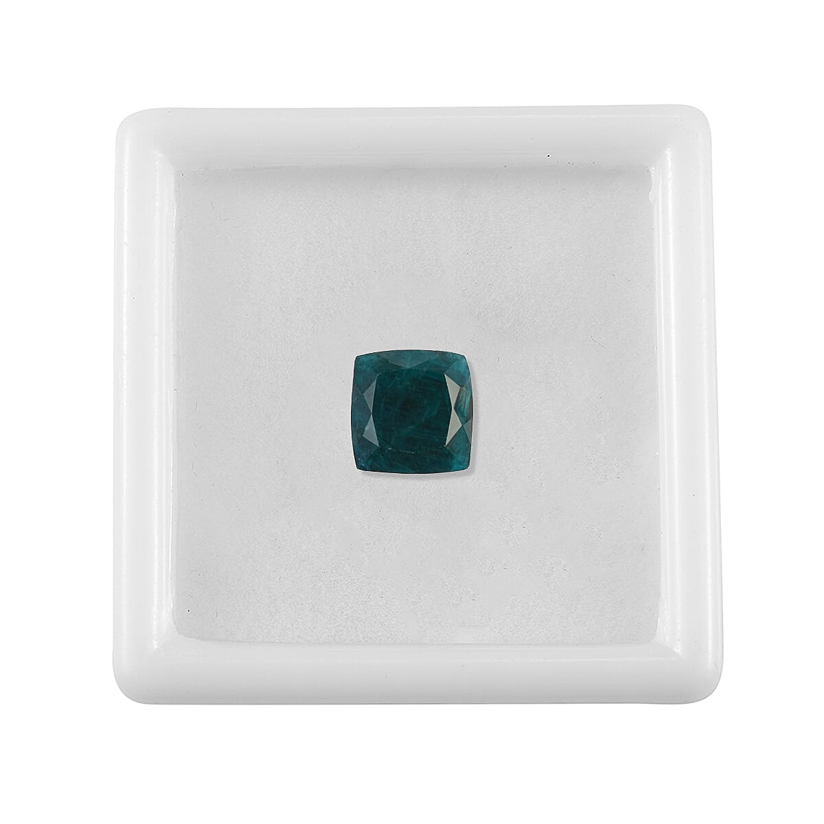 AA Teal Grandidierite (Cush 8x8 mm) 2.15 ctw