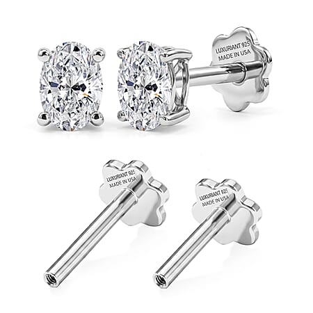 Rhodium Over Sterling Silver - Product card gallery slide 1 (10336705085753)