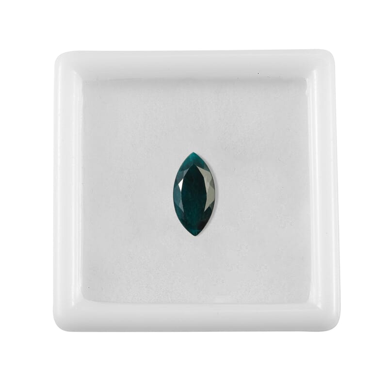 Teal Grandidierite (Mrq 12x6 mm) 1.44 ctw