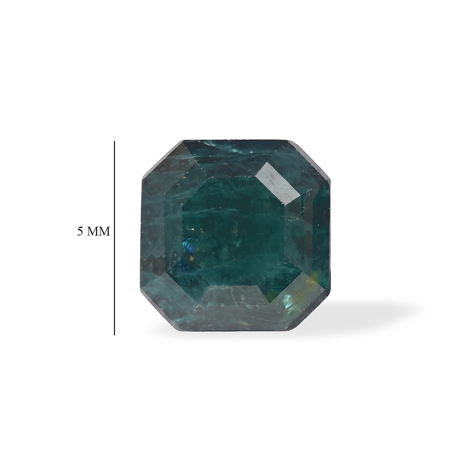 Teal Grandidierite Set of 2 (Oct 5x5 mm) 1.10 ctw