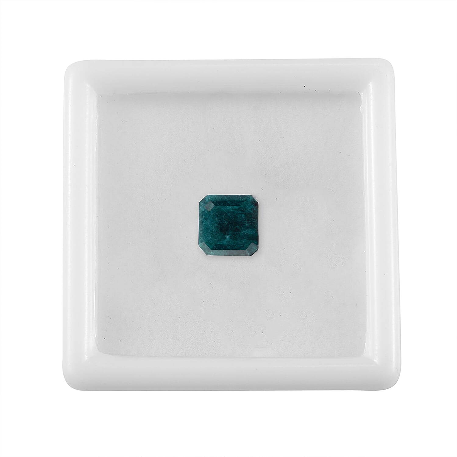 Teal Grandidierite (Oct 8x8 mm) 2.34 ctw