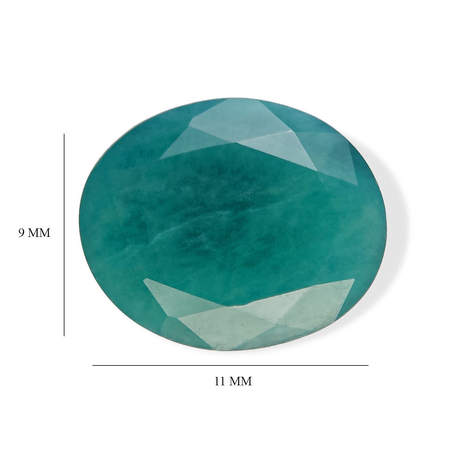 Teal Grandidierite (Ovl 11x9 mm) 3.10 ctw