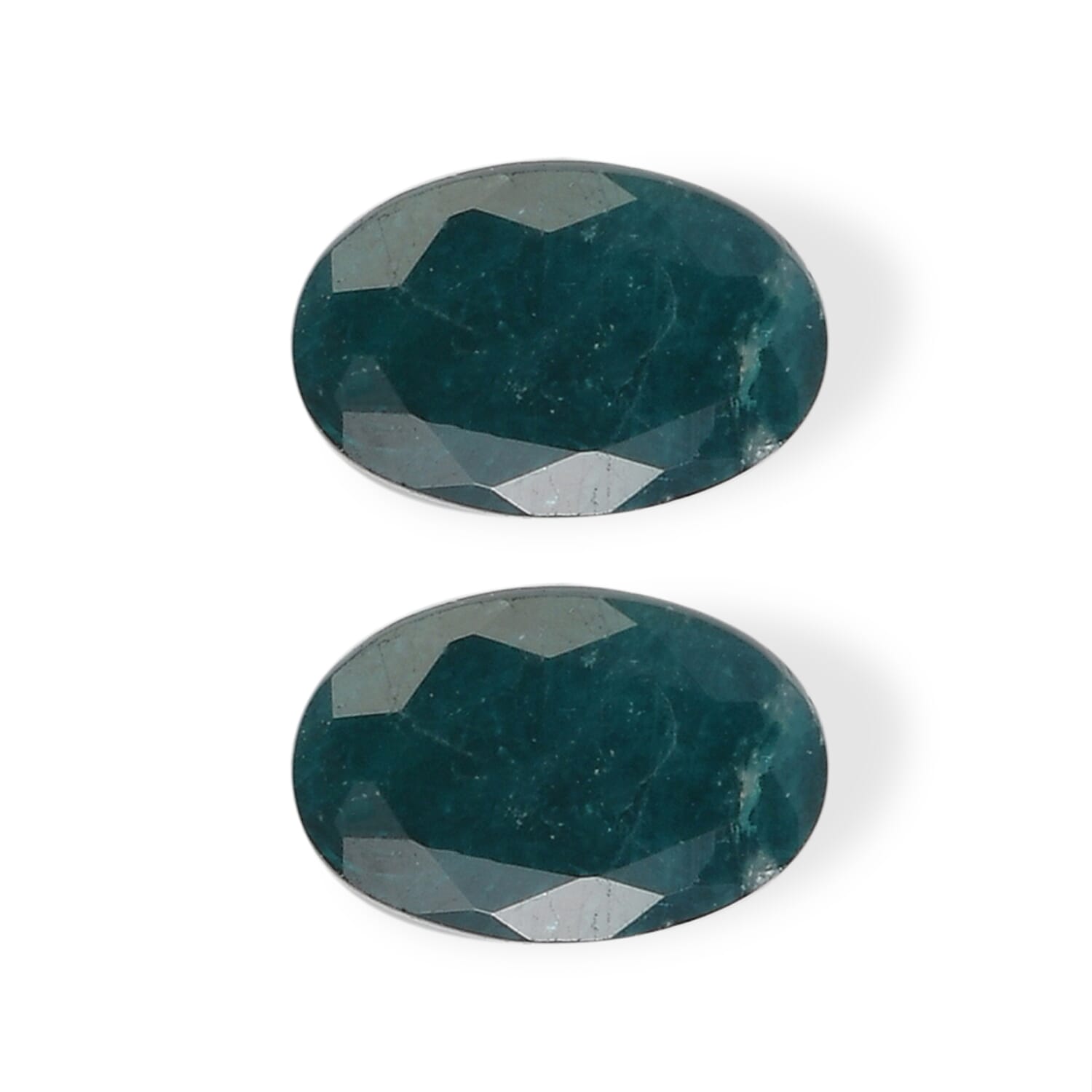 AA Teal Grandidierite Set of 2 (Ovl 6X4 mm) 0.69 ctw