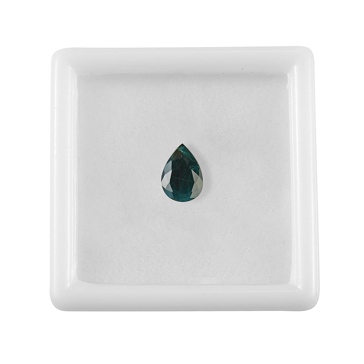 AA Teal Grandidierite (Pear 10x7 mm) 1.54 ctw